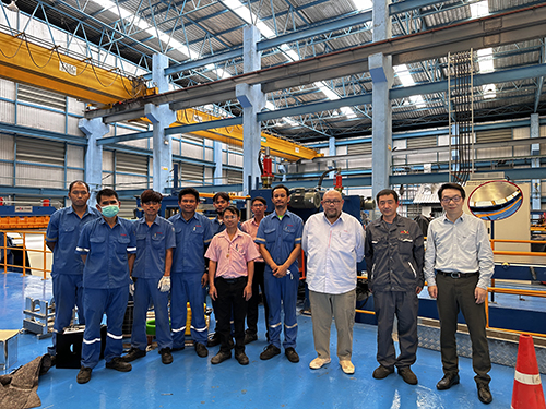 泰國客戶設(shè)備交付...